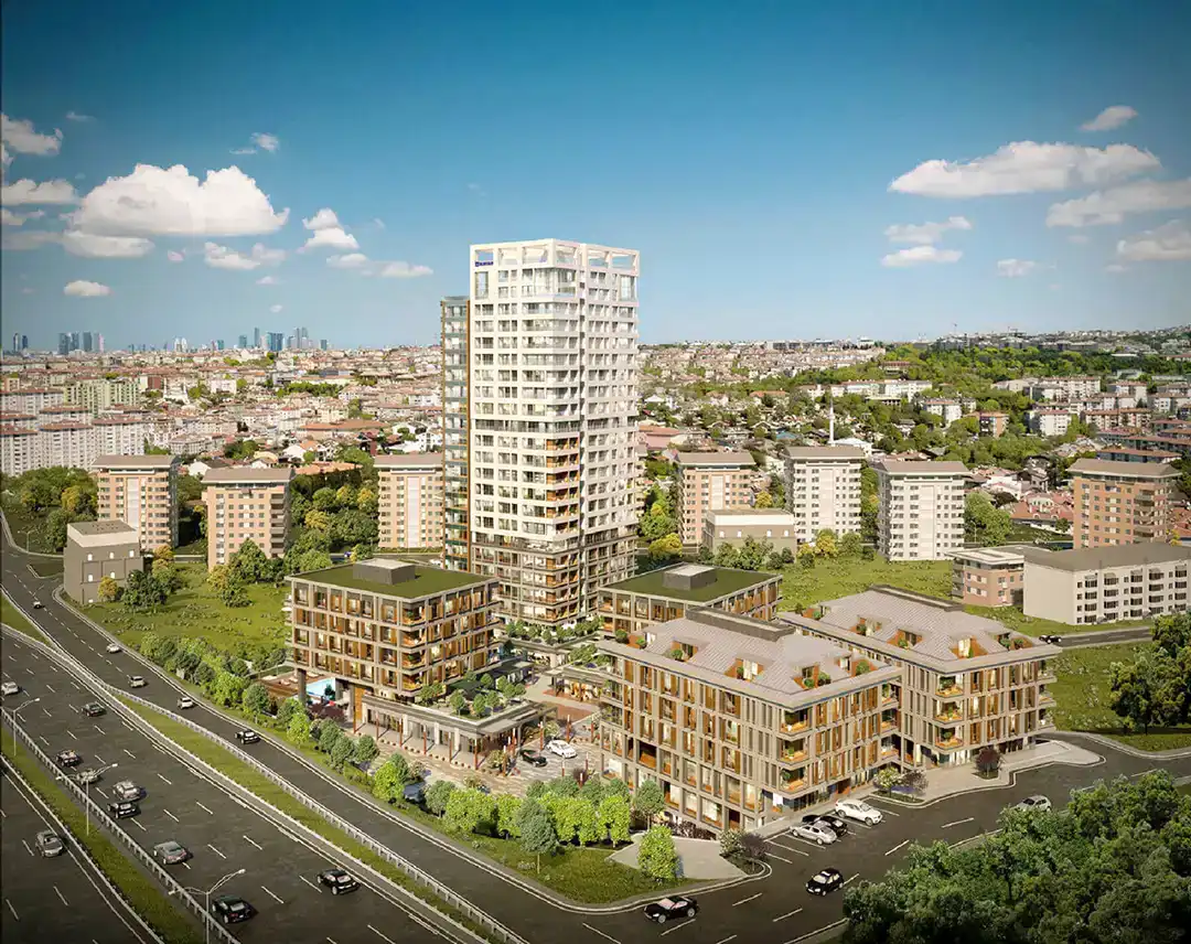 Sur Yapı Excellence Koşuyolu (1) Sur Yapı Excellence Koşuyolu’nda Satılık 3+1 Lüks Daire | Deniz & Tarihi Yarımada Manzaralı
